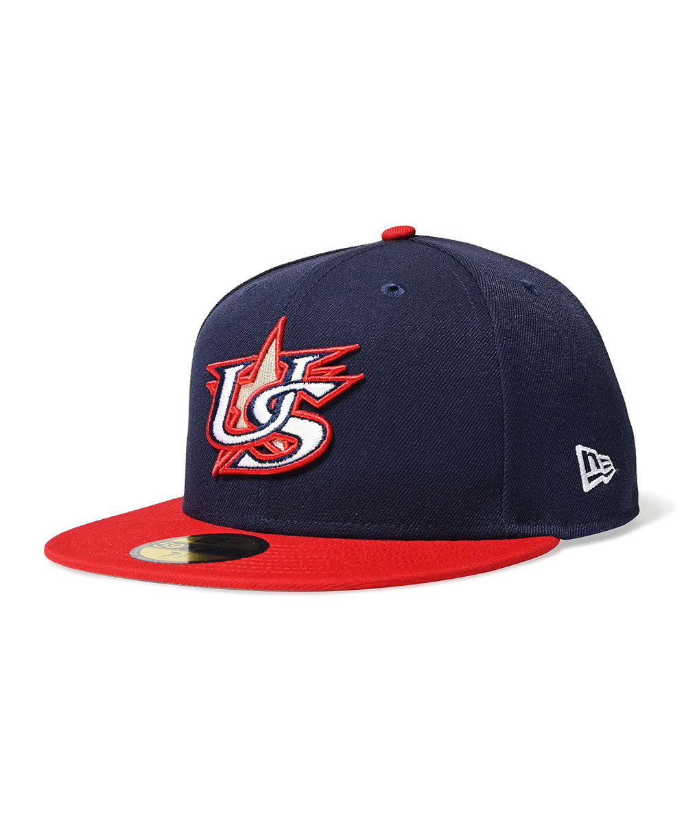 NEW ERA - WBC 2026 USA 59FIFTY LTNAVY/SCARLET【14948238】
