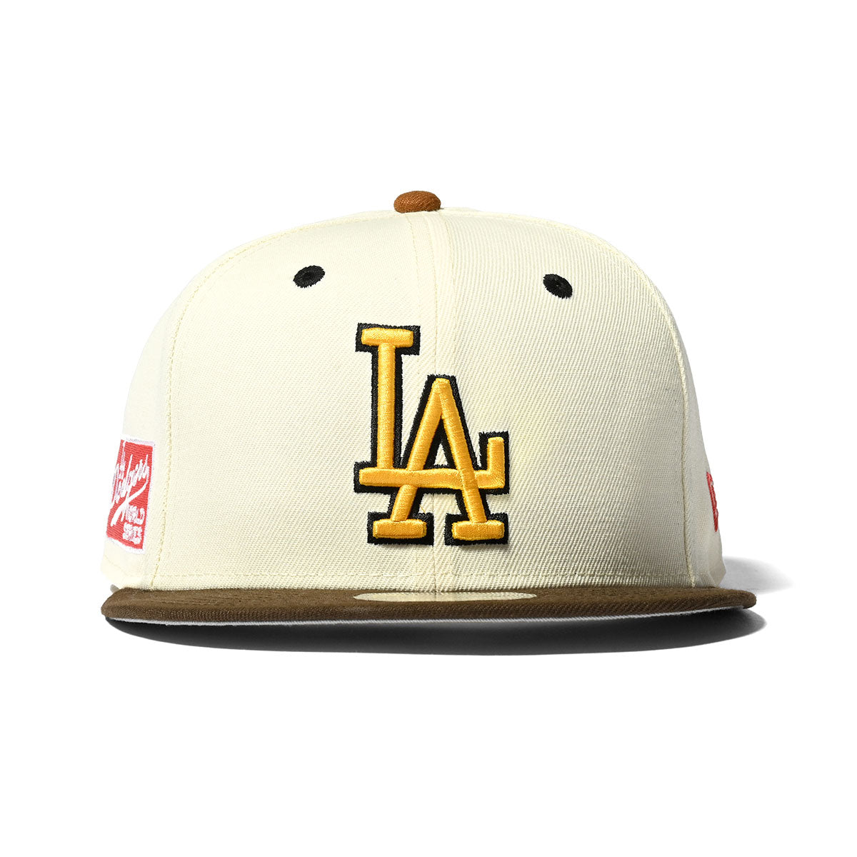 NEW ERA Los Angeles Dodgers - WORLD SERIES 59FIFTY CHROME/WALNUT【70760415】