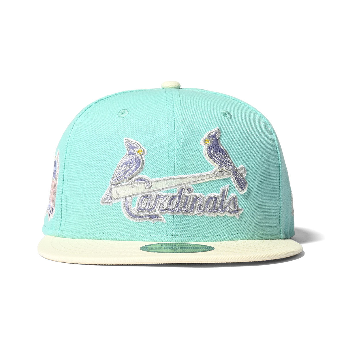 NEW ERA St.Louis Cardinals - BUSCH STADIUM BLUE TINT/CHROME【70760423】