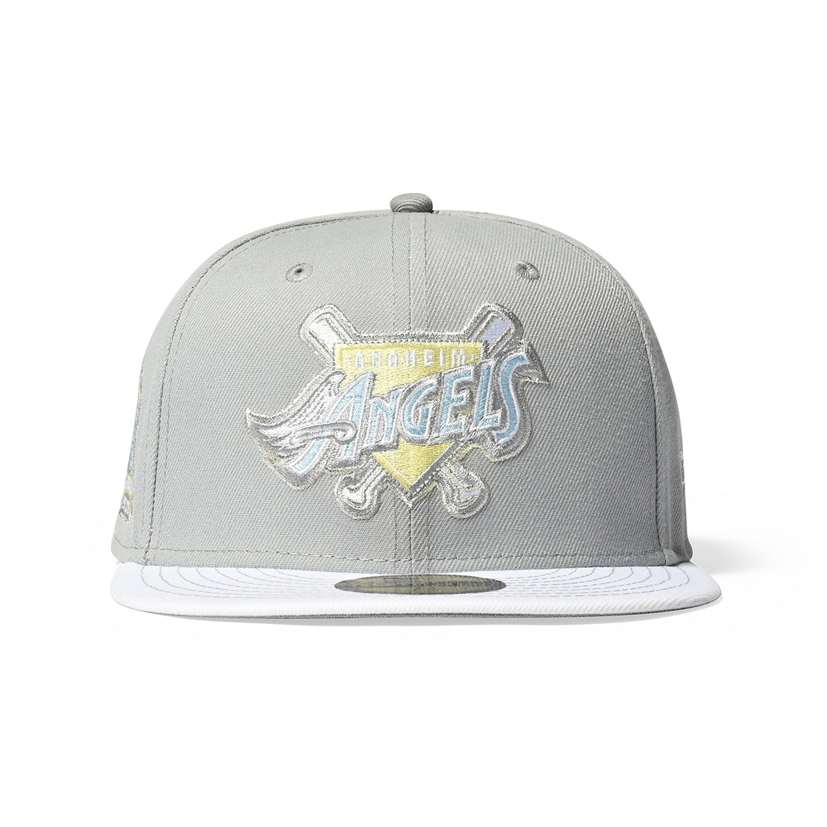 NEW ERA Anaheim Angels - 50th ANV 59FIFTY DOLPHIN GRAY/WHITE【70811961】