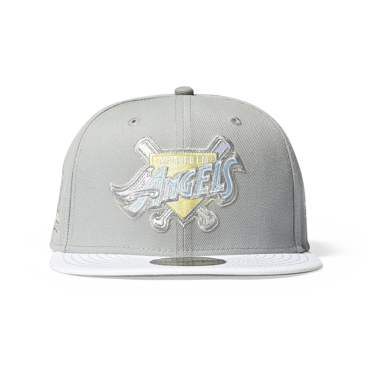 NEW ERA 阿納海姆天使 - 第 50 屆 ANV 59FIFTY 海豚灰/白色 [70811961]