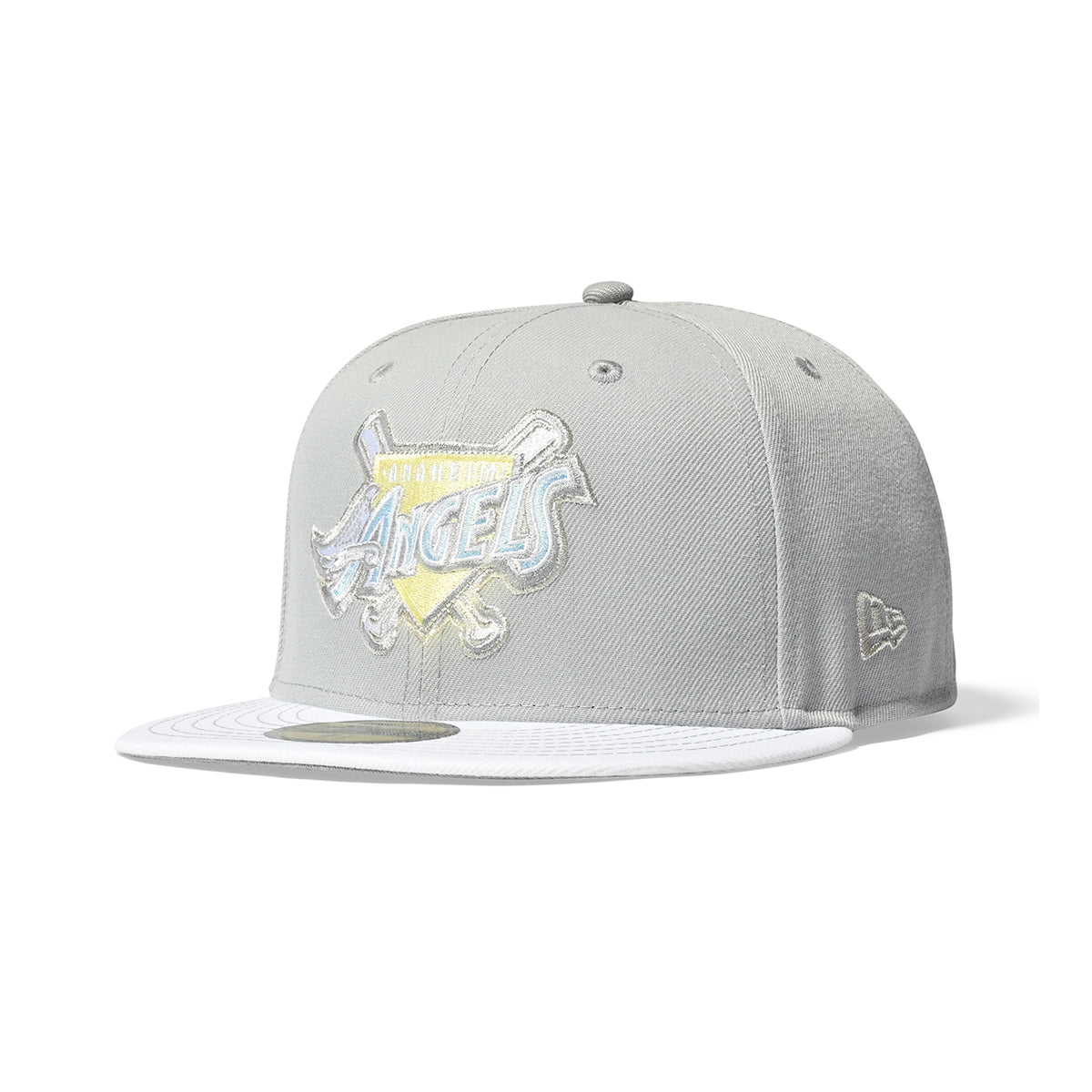 NEW ERA 阿納海姆天使 - 第 50 屆 ANV 59FIFTY 海豚灰/白色 [70811961]