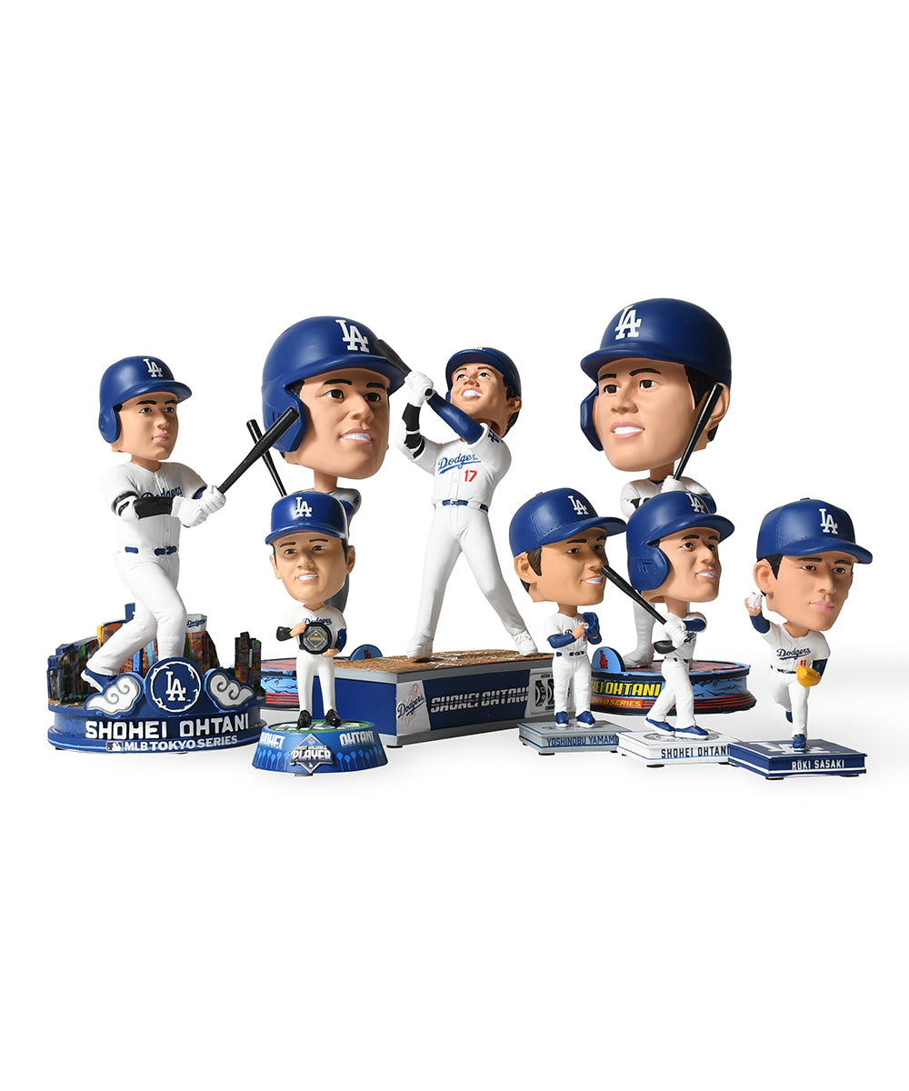 FOCO - OHTANI/SASAKI/YAMAMOTO LA DODGERS SMU 3 PACK MINI BIGHEAD