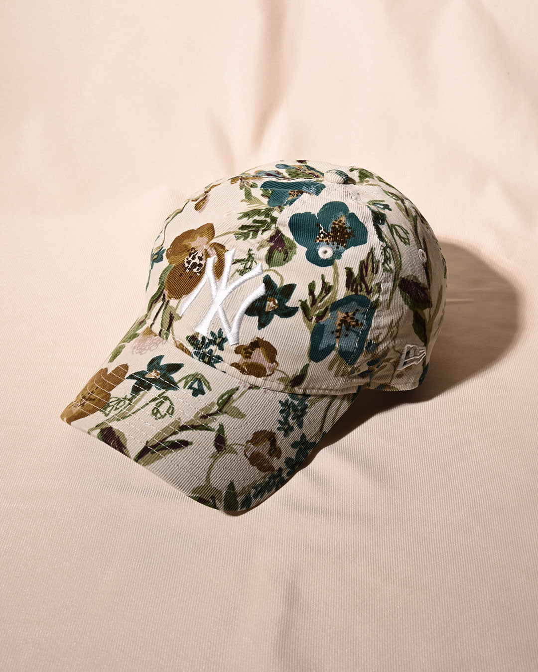 NEW ERA - NEW YORK YANKEES CO 9TWENTY BOTANICAL IVORY "FLORENT"【15230310】