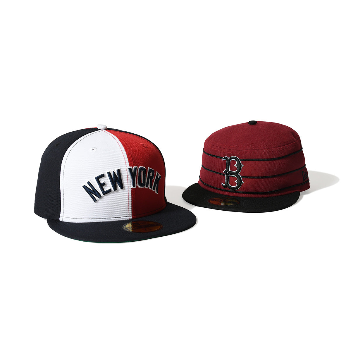 NEW ERA - NEW YORK YANKEES CO TRICOLOR 59FIFTY NAVY/RED/WHITE 【70978316】