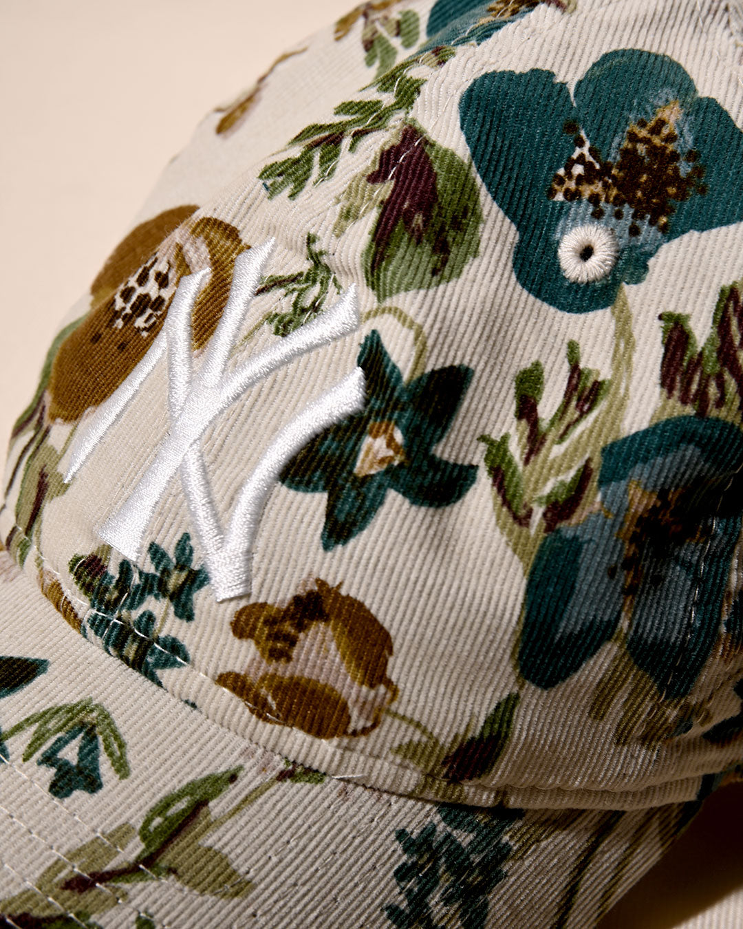 NEW ERA - NEW YORK YANKEES CO 9TWENTY BOTANICAL IVORY "FLORENT"【15230310】