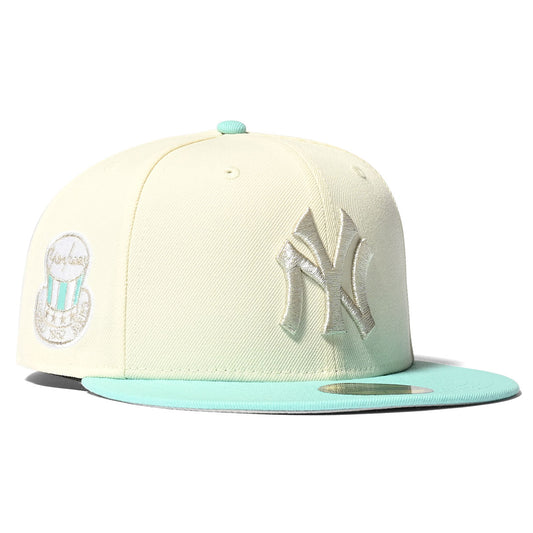 NEW ERA NEW YORK YANKEES WS 1952 59FIFTY CHROME WHT×BLUE TINT [13783835]