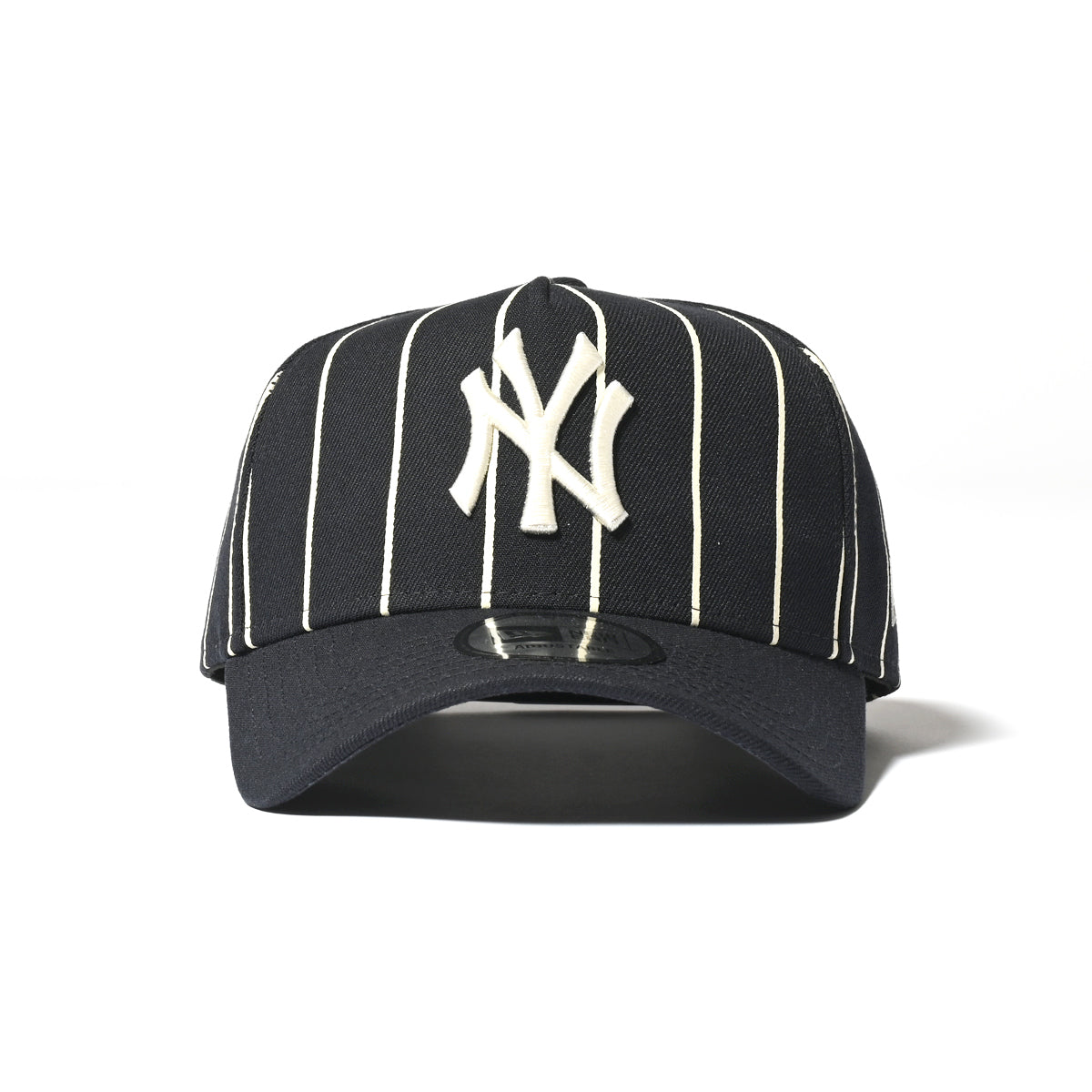 NEW ERA New York Yankees - 9FORTY A-Frame NAVY × WHITE PINSTRIPE【14344783】