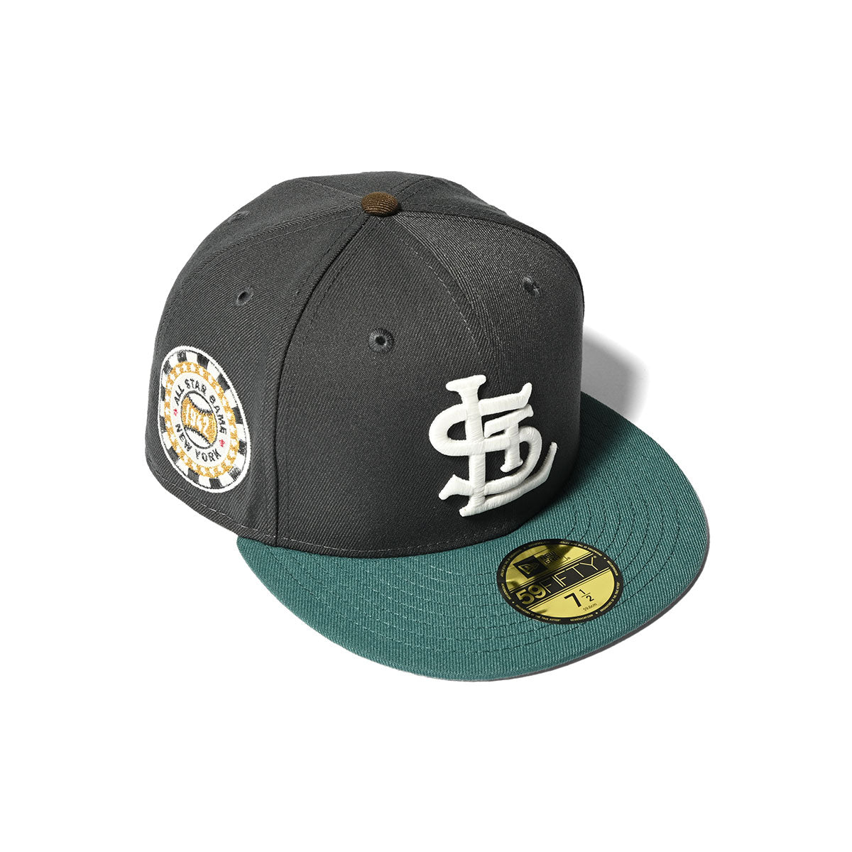 NEW ERA St.Louis Cardinals - 59FIFTY CO 1942 ASG DARK PEWTER/PN GRN【70847562】