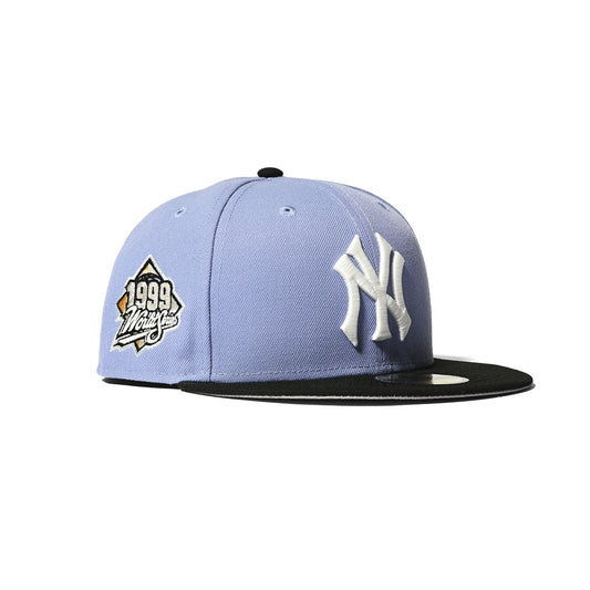 NEW ERA 紐約洋基隊 - 59FIFTY CO 1999 WS 淡紫色/黑色 [70824386]