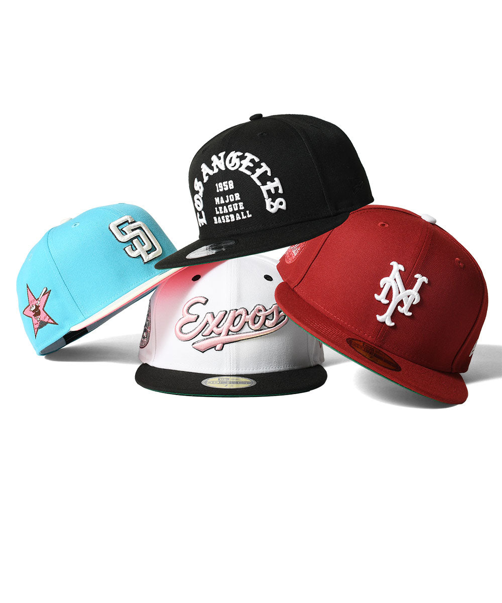 NEW ERA - MONTREAL EXPOS 59FIFTY CO 35TH OPTIC WHITE/BLACK 【70992042】