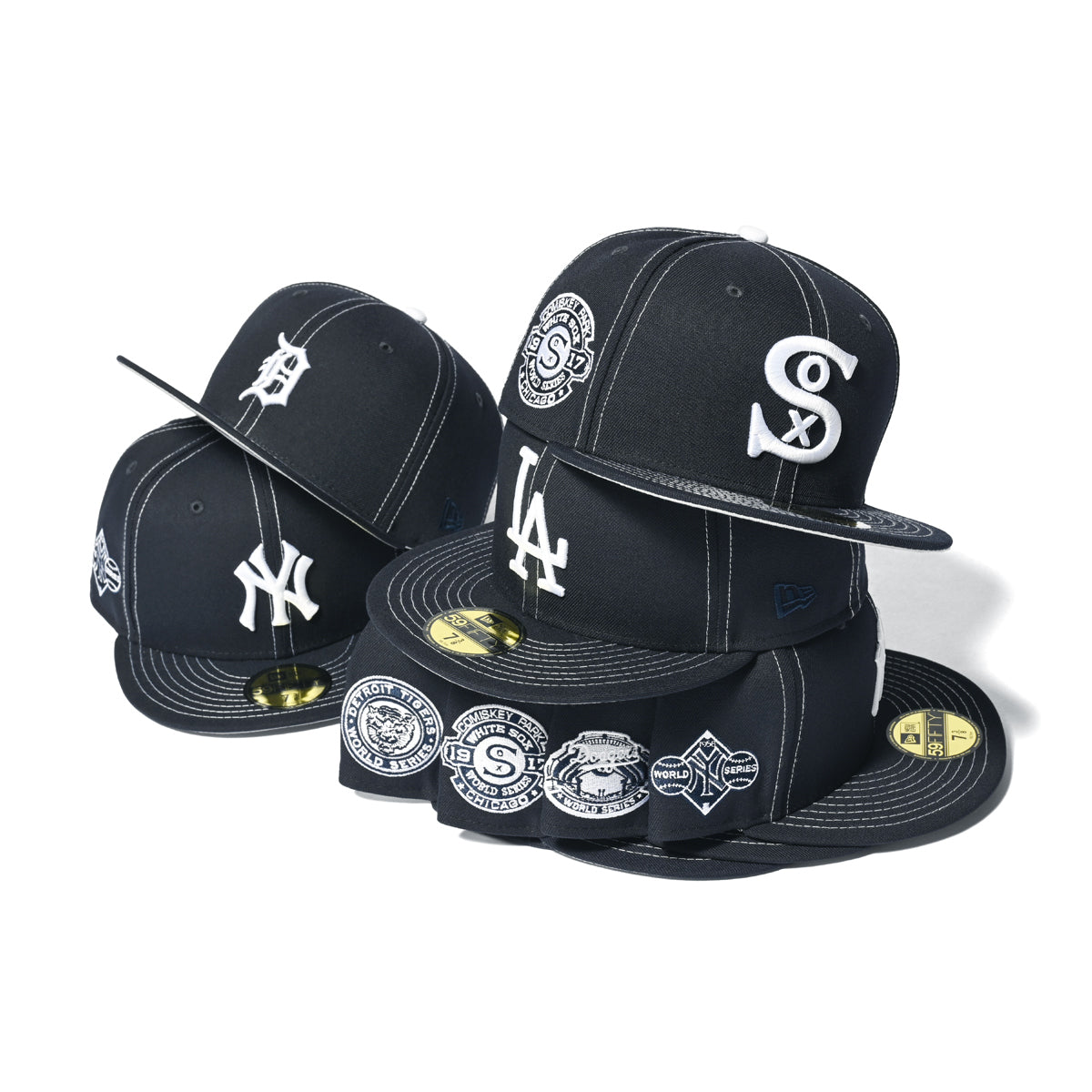 NEW ERA New York Yankees - WS 1958 59FIFTY NAVY【70756786】