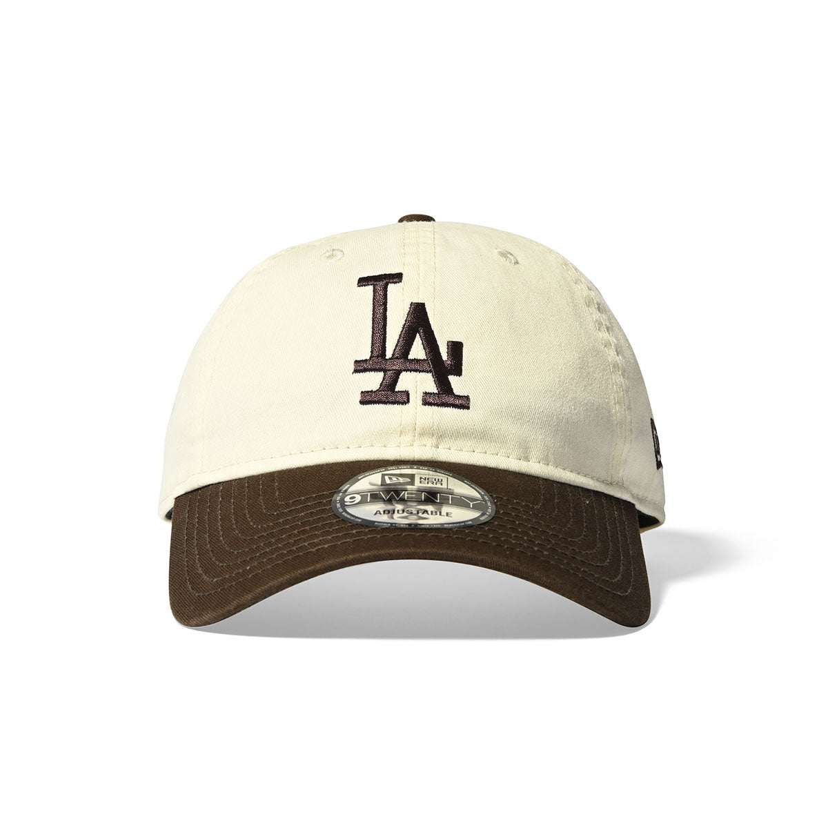 NEW ERA Los Angeles Dodgers - 9TWENTY CO CHROME WHT/WALNUT【14498900】