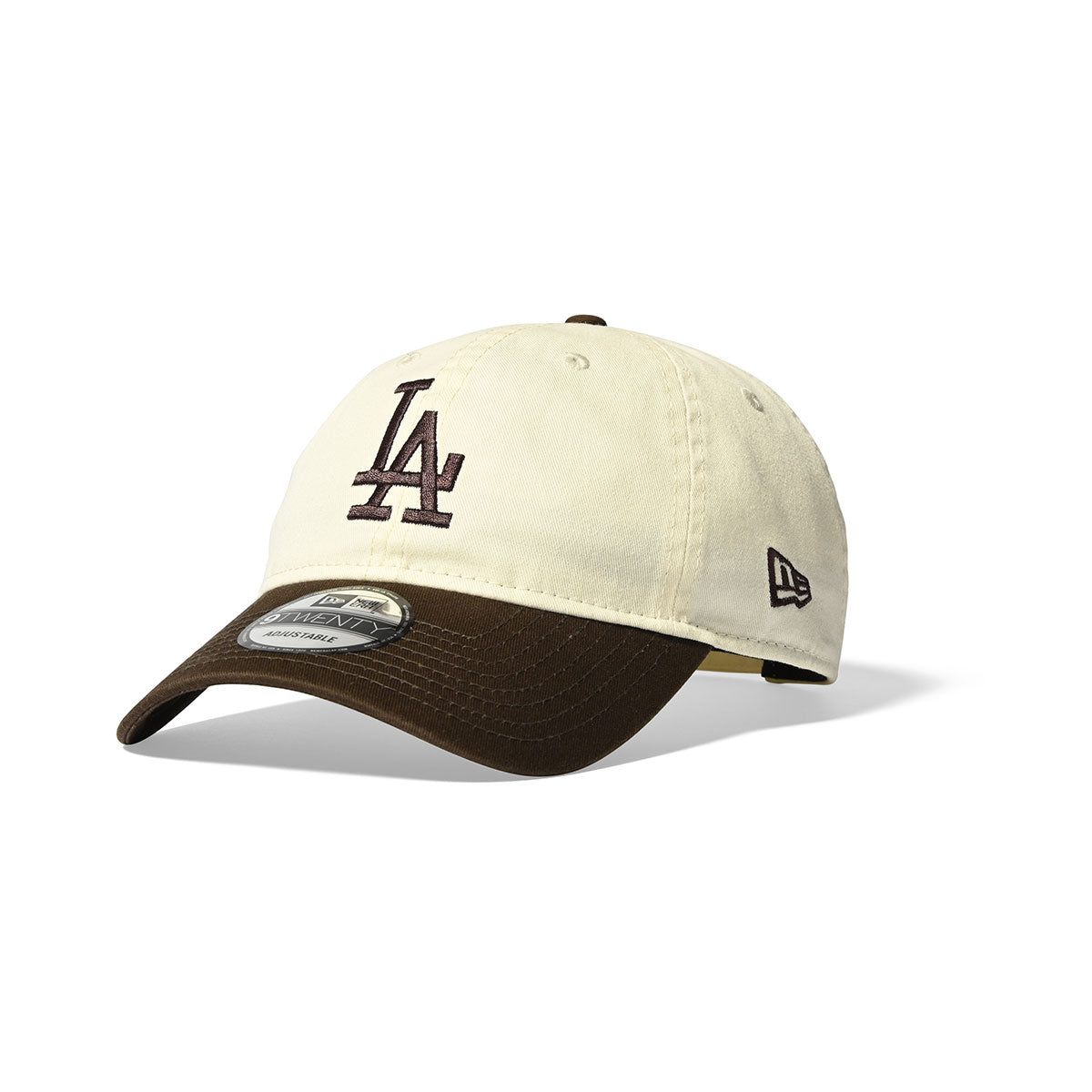 NEW ERA Los Angeles Dodgers - 9TWENTY CO CHROME WHT/WALNUT【14498900】