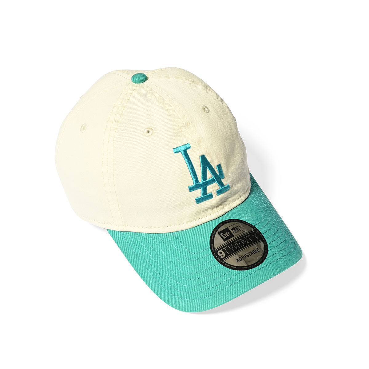 NEW ERA Los Angeles Dodgers - 9TWENTY CO CHROME WHT/TEAL【14498901】