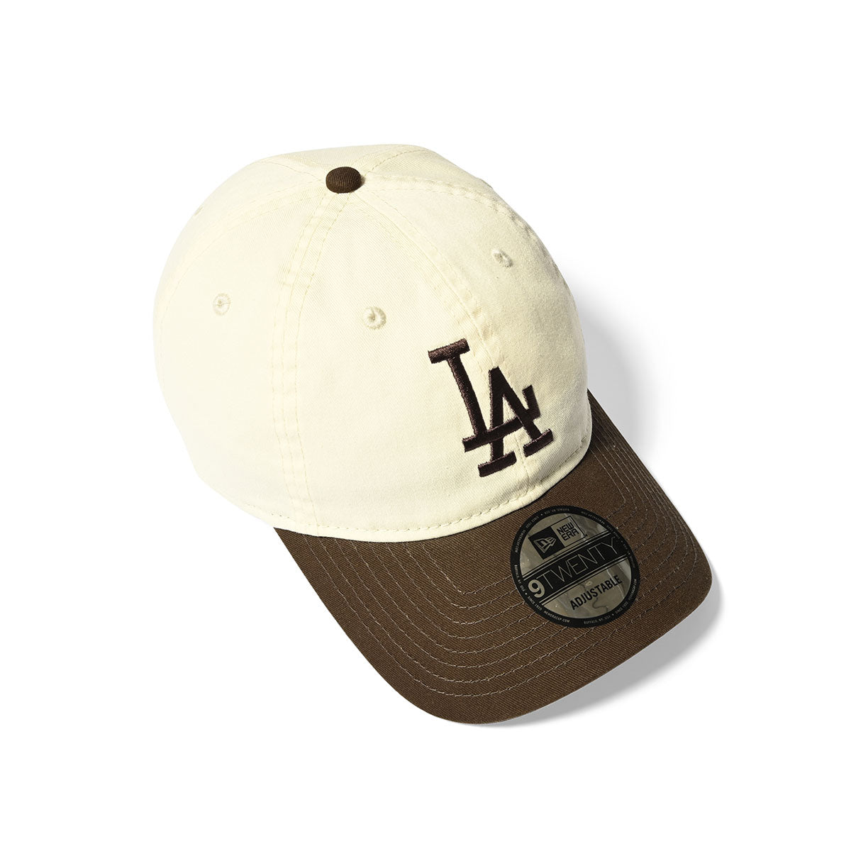 NEW ERA Los Angeles Dodgers - 9TWENTY CO CHROME WHT/WALNUT【14498900】