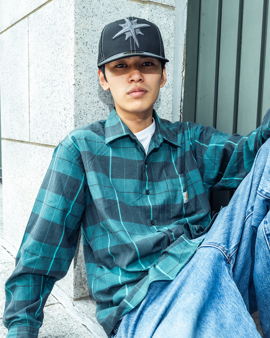 NEW ERA - SEATTLE MARINERS CO COMPASS 59FIFTY BLACK/BLACK【71083728】