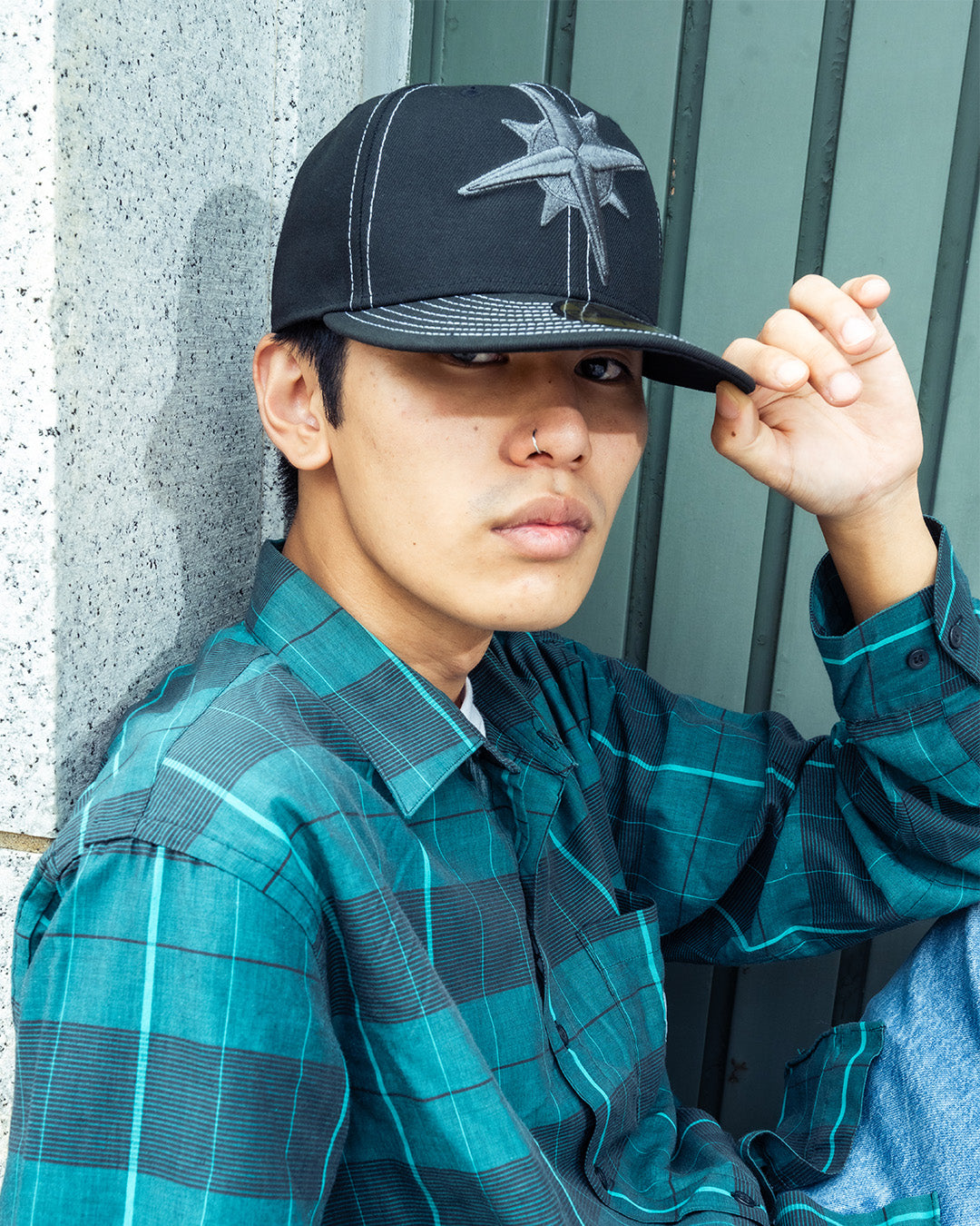 NEW ERA - SEATTLE MARINERS CO COMPASS 59FIFTY BLACK/BLACK【71083728】