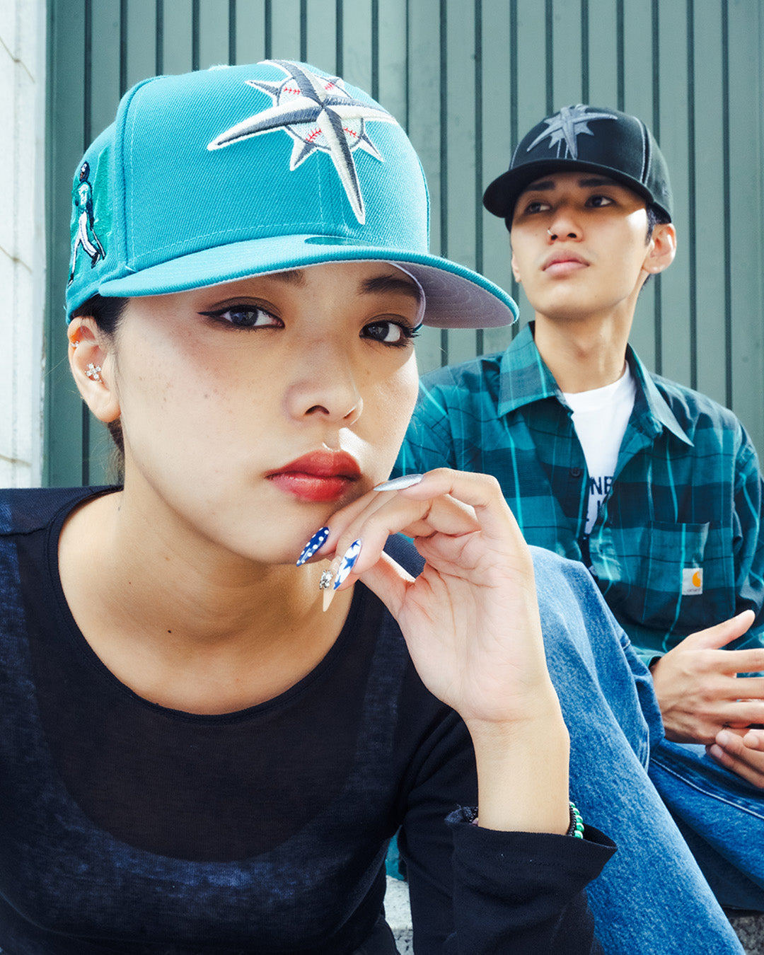 NEW ERA - SEATTLE MARINERS CO COMPASS 59FIFTY NORTHWEST GREEN【71083726】