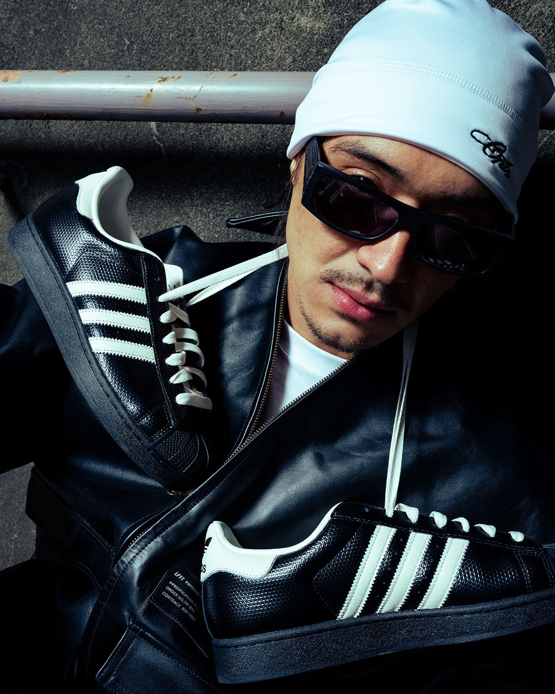 モノトーンストリートコーデC-boy Style【No.272】adidas adidas SUPERSTAR Ⅱより、HOMEGAME Exclusive Modelが登場