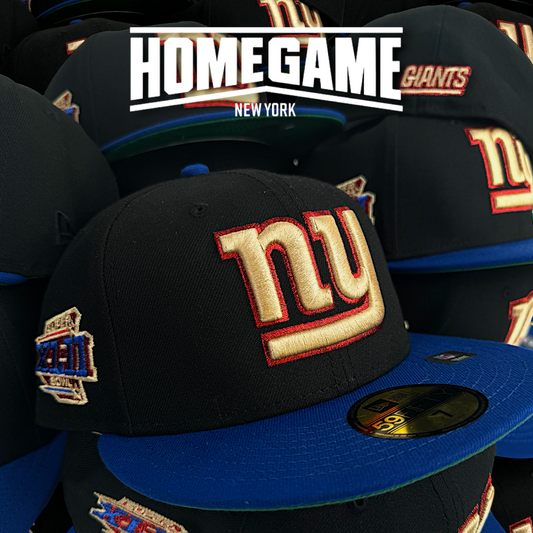 NEW ERA New York Giants - 59FIFTY Super Bowl Black/Calming Blue