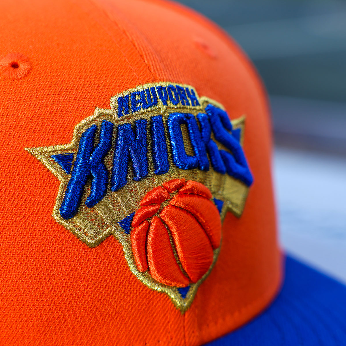 NEW ERA New York Knicks - 59Fifty 1946 Rush Orange/Majestic Blue