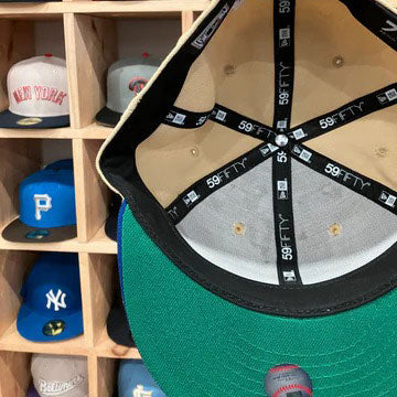 NEW ERA - 59FIFTY Shock Drop 奧林匹克洋基隊 1939 年世界大賽維加斯金/淺皇家