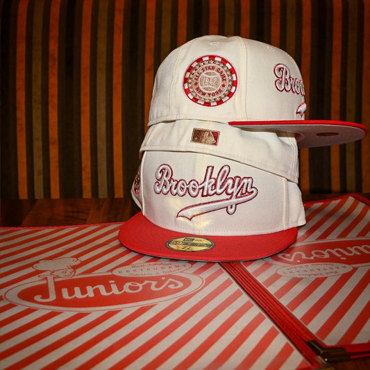 NEW ERA - Brooklyn Dodgers 1942 All Star Game 59FIFTY Chrome White/Red