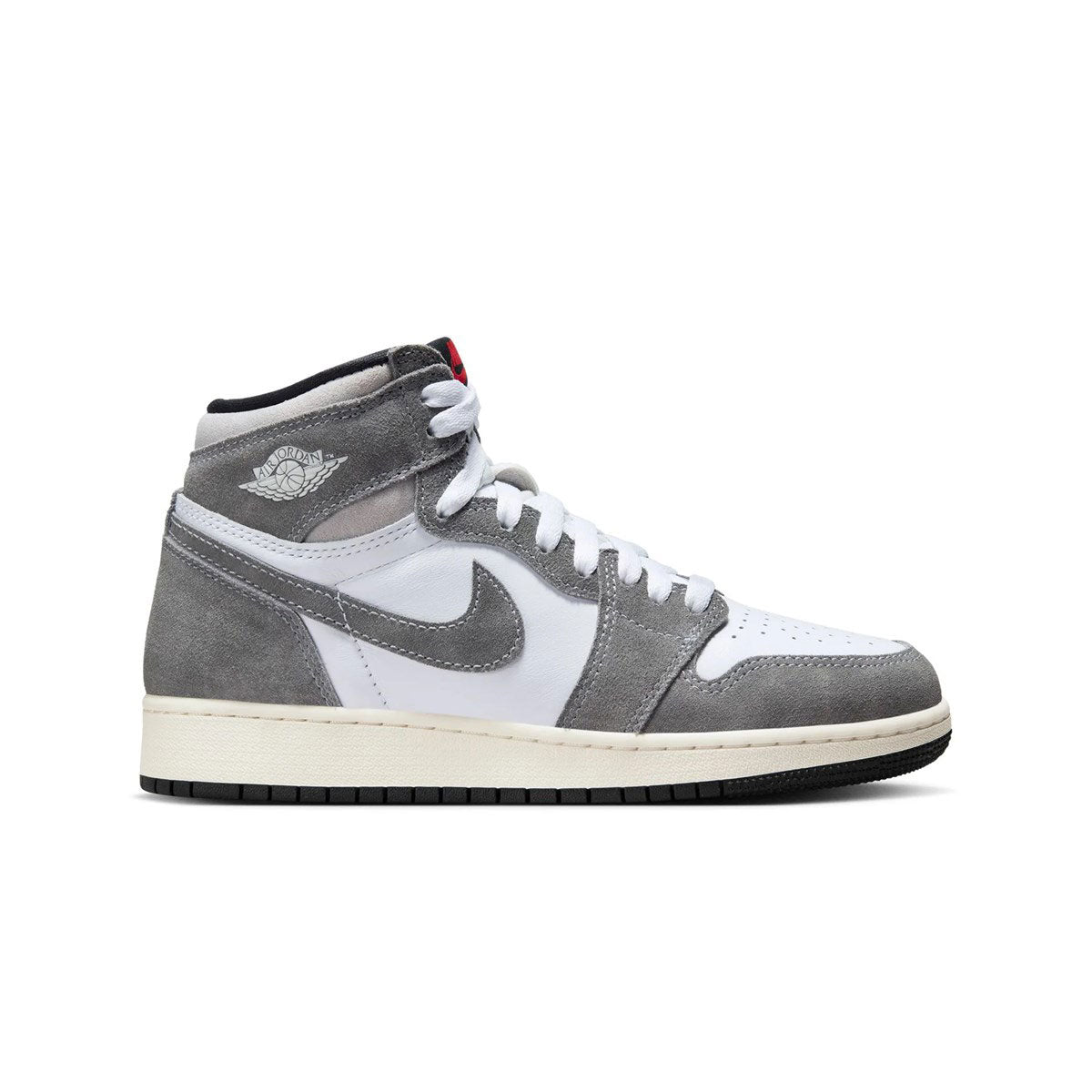 NIKE AIR JORDAN 1 RETRO HI OG GS (黑色 / 火紅 - 白色) Nike Air Jordan 1 Retro High OG GS “黑色 / 火紅 - 白色” [FD1437-051]