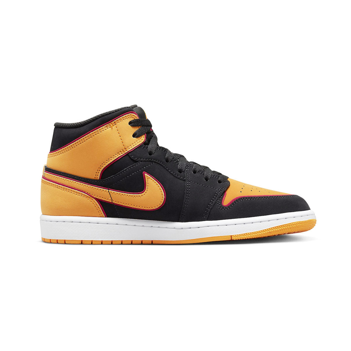 NIKE AIR JODAN 1 MID SE "BLACK/VIVID ORANGE" Nike Air Jordan 1 Mid SE "Black/Vivid Orange" [FJ4923-008]