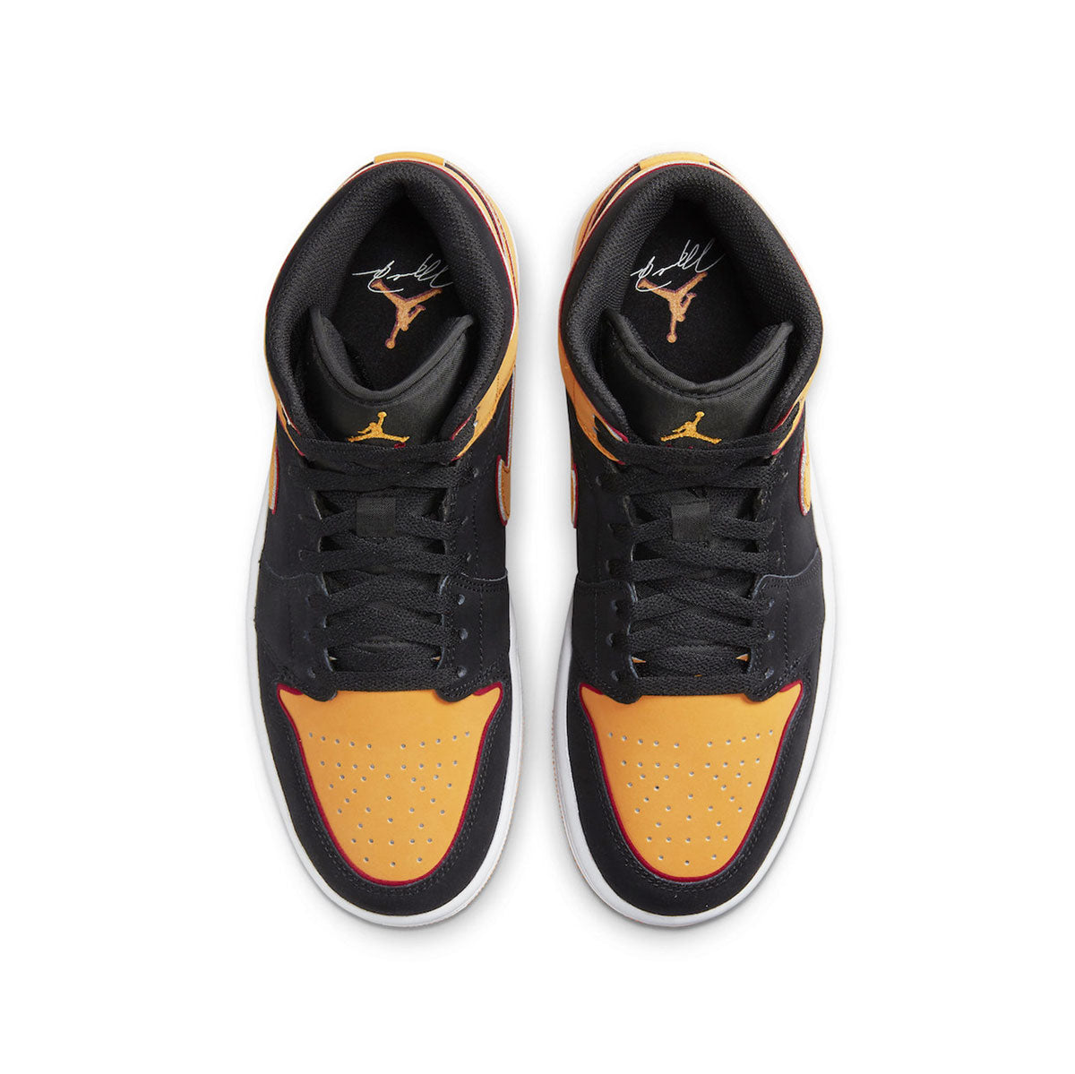 NIKE AIR JODAN 1 MID SE "BLACK/VIVID ORANGE" Nike Air Jordan 1 Mid SE "Black/Vivid Orange" [FJ4923-008]