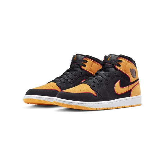 NIKE AIR JODAN 1 MID SE "BLACK/VIVID ORANGE" Nike Air Jordan 1 Mid SE "Black/Vivid Orange" [FJ4923-008]