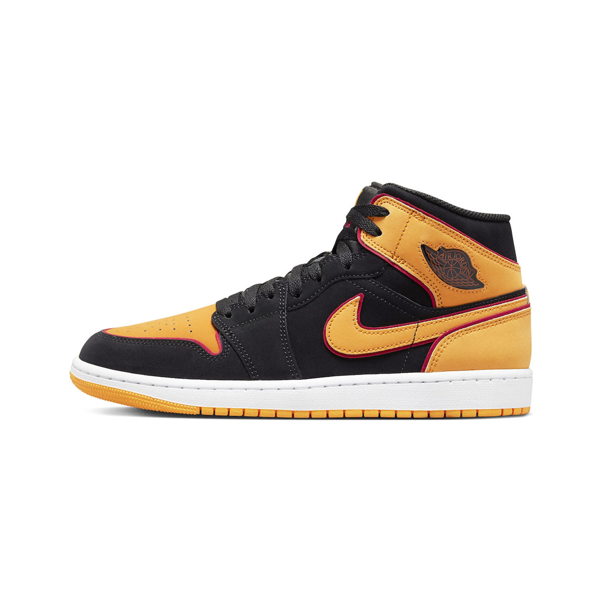 NIKE AIR JODAN 1 MID SE "BLACK/VIVID ORANGE" Nike Air Jordan 1 Mid SE "Black/Vivid Orange" [FJ4923-008]