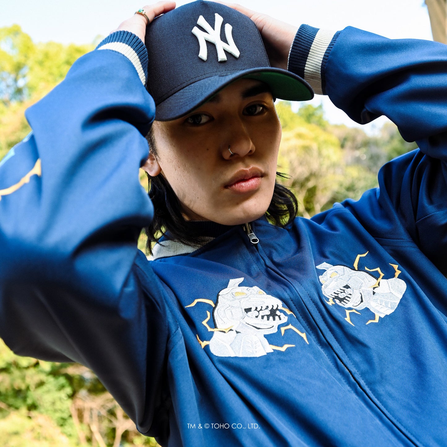 【受注販売：4月中旬頃より順次発送】GODZILLA | HOMEGAME REVERSIBLE SOUVENIR JACKET【HG251001】