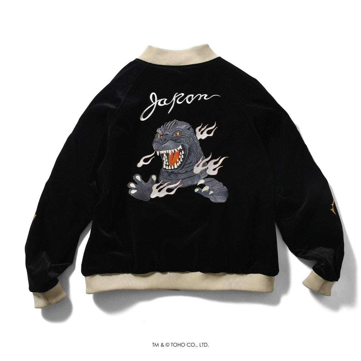 【先行予約：2月上旬頃より順次発送】GODZILLA | HOMEGAME REVERSIBLE SOUVENIR JACKET【HG251001】