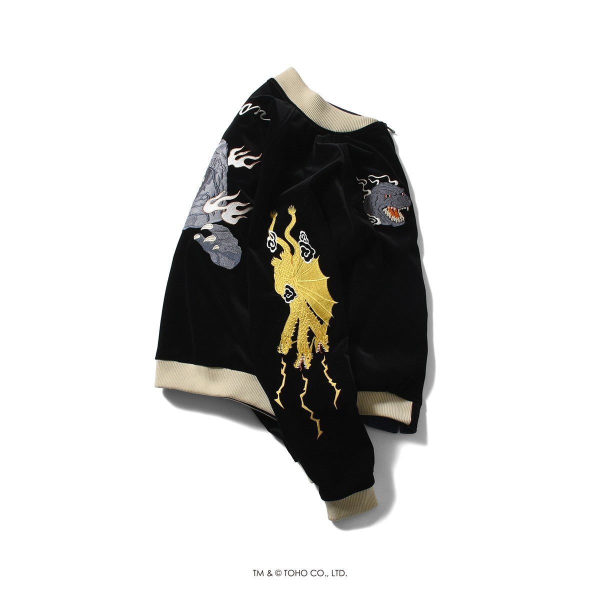 【先行予約：2月上旬頃より順次発送】GODZILLA | HOMEGAME REVERSIBLE SOUVENIR JACKET【HG251001】