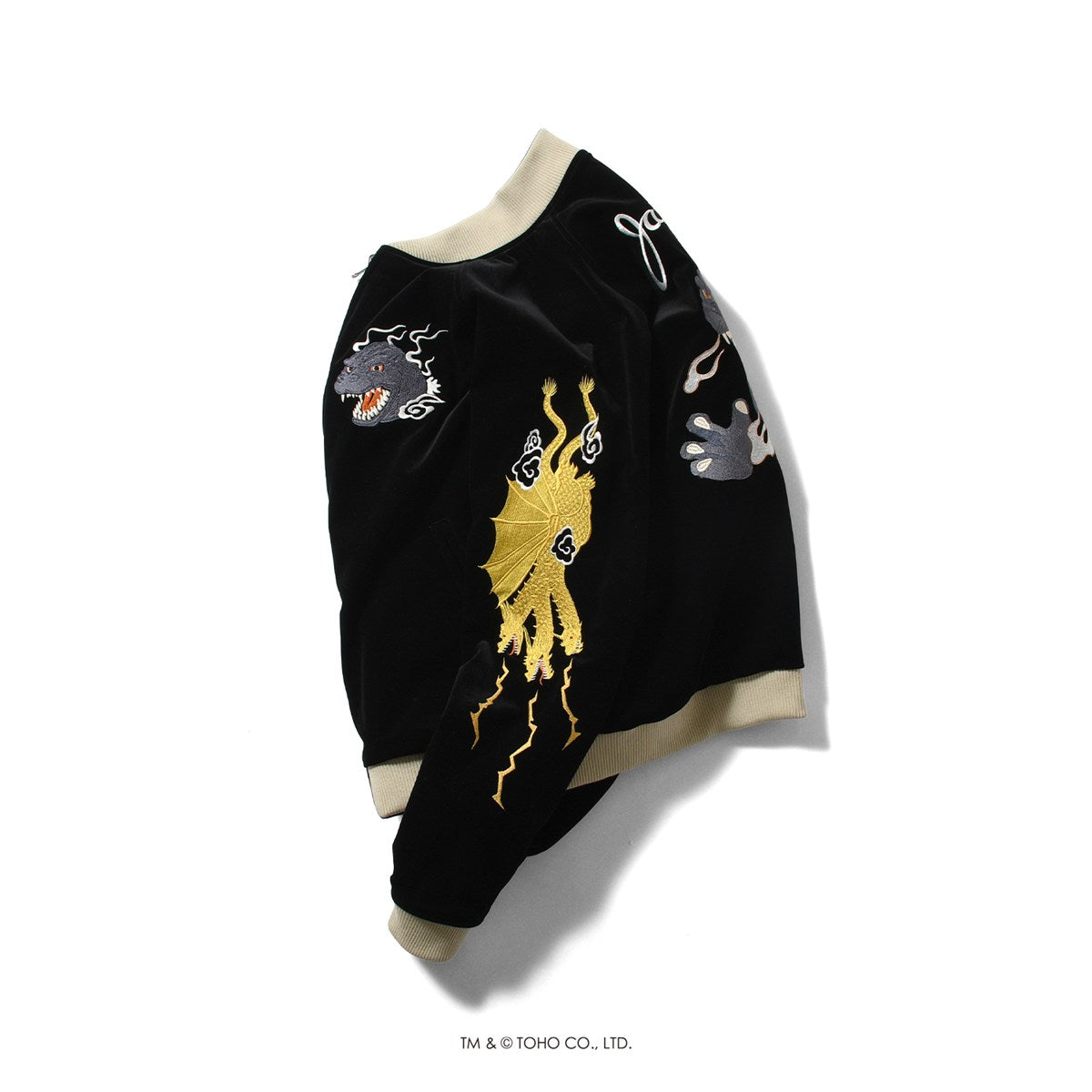 【先行予約：2月上旬頃より順次発送】GODZILLA | HOMEGAME REVERSIBLE SOUVENIR JACKET【HG251001】