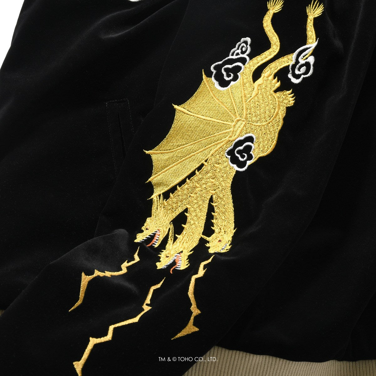 【先行予約：2月上旬頃より順次発送】GODZILLA | HOMEGAME REVERSIBLE SOUVENIR JACKET【HG251001】