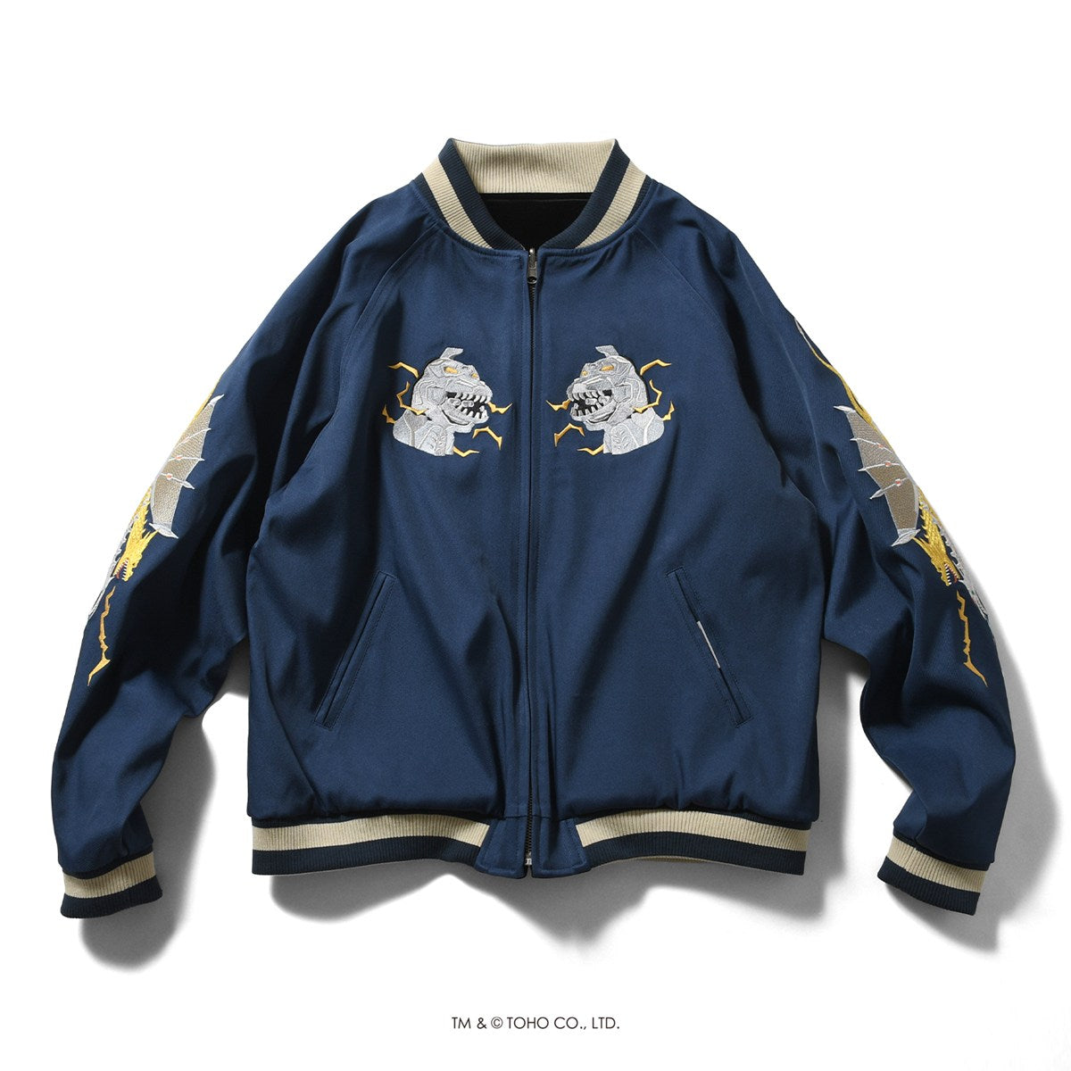 【先行予約：2月上旬頃より順次発送】GODZILLA | HOMEGAME REVERSIBLE SOUVENIR JACKET【HG251001】