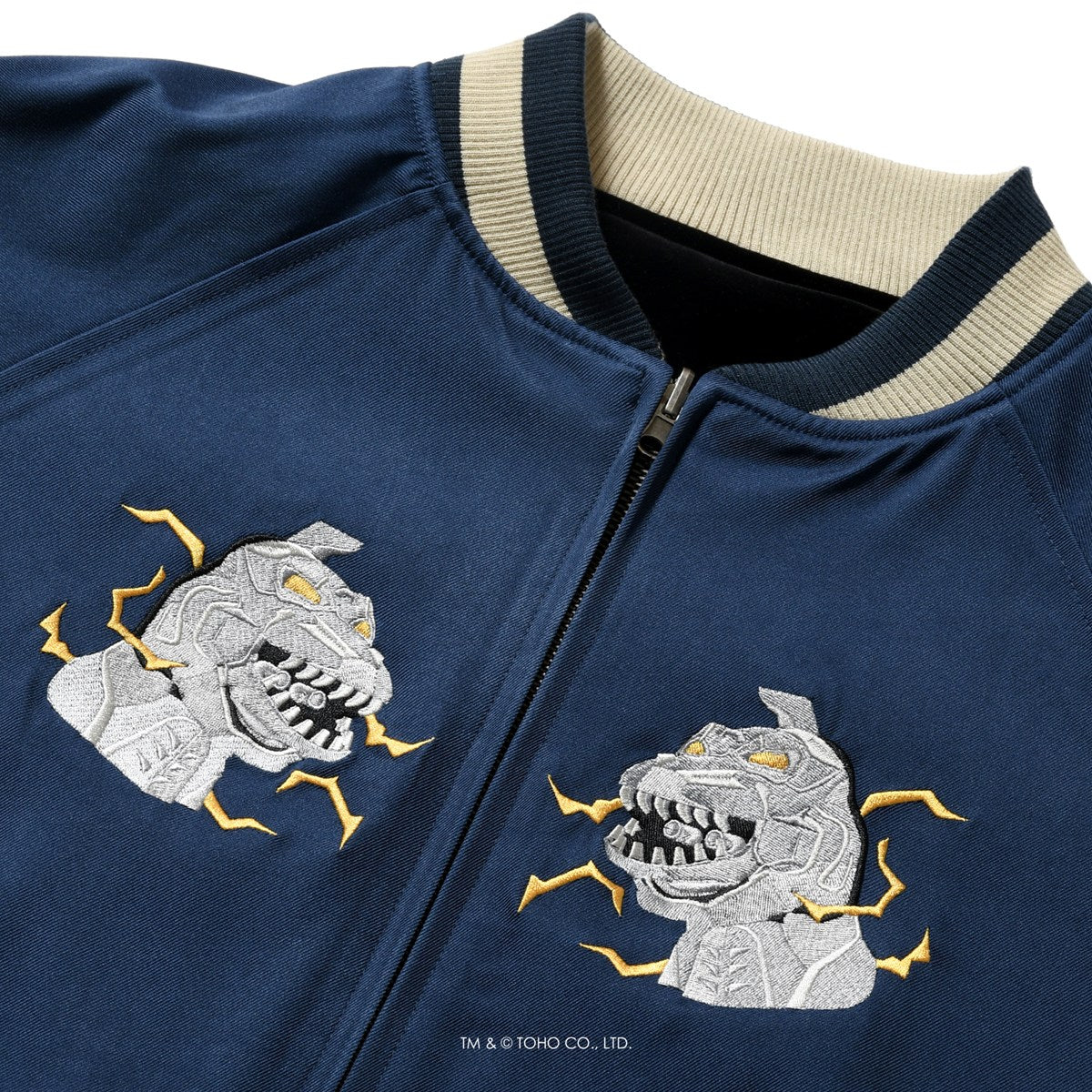 【先行予約：2月上旬頃より順次発送】GODZILLA | HOMEGAME REVERSIBLE SOUVENIR JACKET【HG251001】