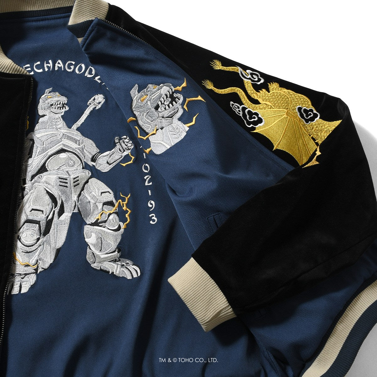 【先行予約：2月上旬頃より順次発送】GODZILLA | HOMEGAME REVERSIBLE SOUVENIR JACKET【HG251001】