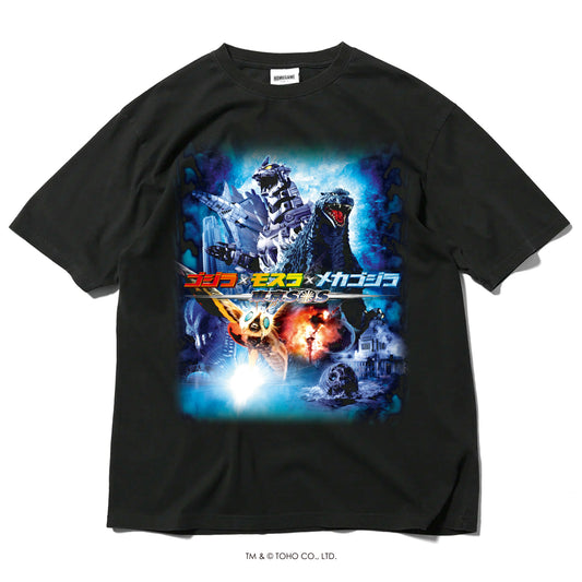 【受注予約：12月下旬頃より順次発送】ゴジラ |  HOMEGAME 2003 ゴジラ×モスラ×メカゴジラ 東京SOS TEE