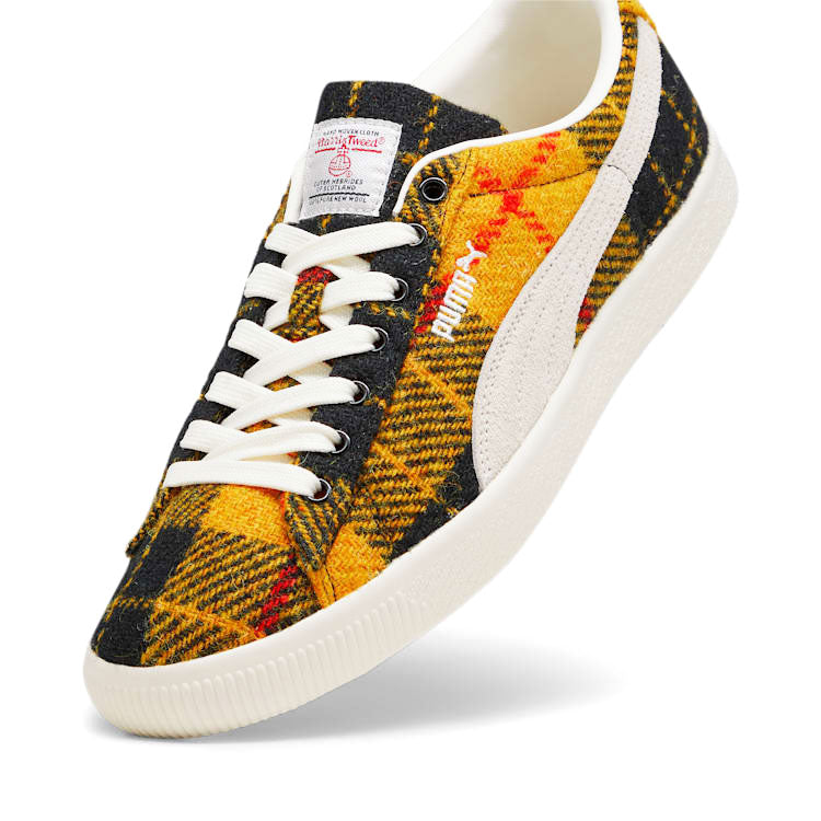 PUMA SUEDE VTG HARRIS TWEED Frosted Ivory/Yellow プーマ スウェード ヴィンテージ ハリスツイード フロステッドアイボリー/イエロー【393219-02】