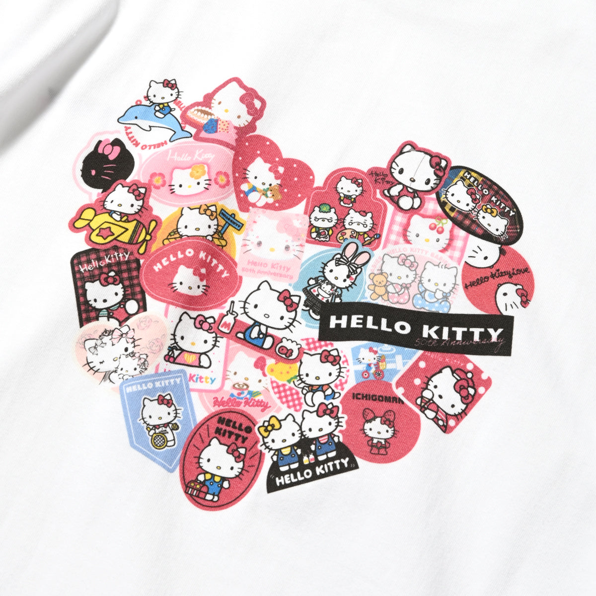 三麗鷗 Hello Kitty HELLO KITTY 50 週年 TEE TYPE BT 襯衫