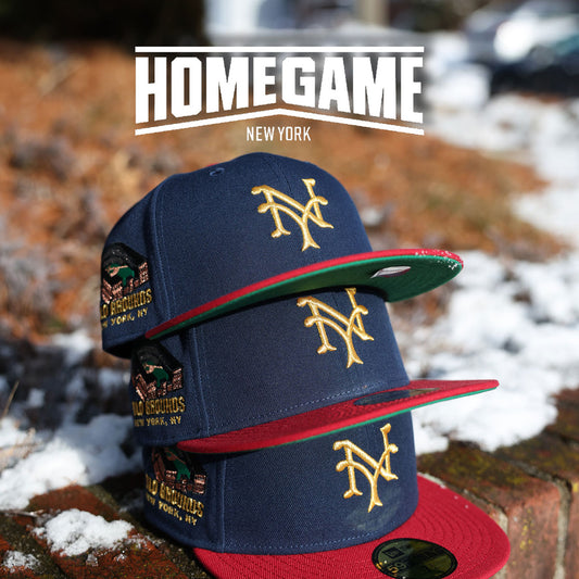 NEW ERA New York Giants - 59Fifty Polo Grounds Oceanside Blue/Pinot Red