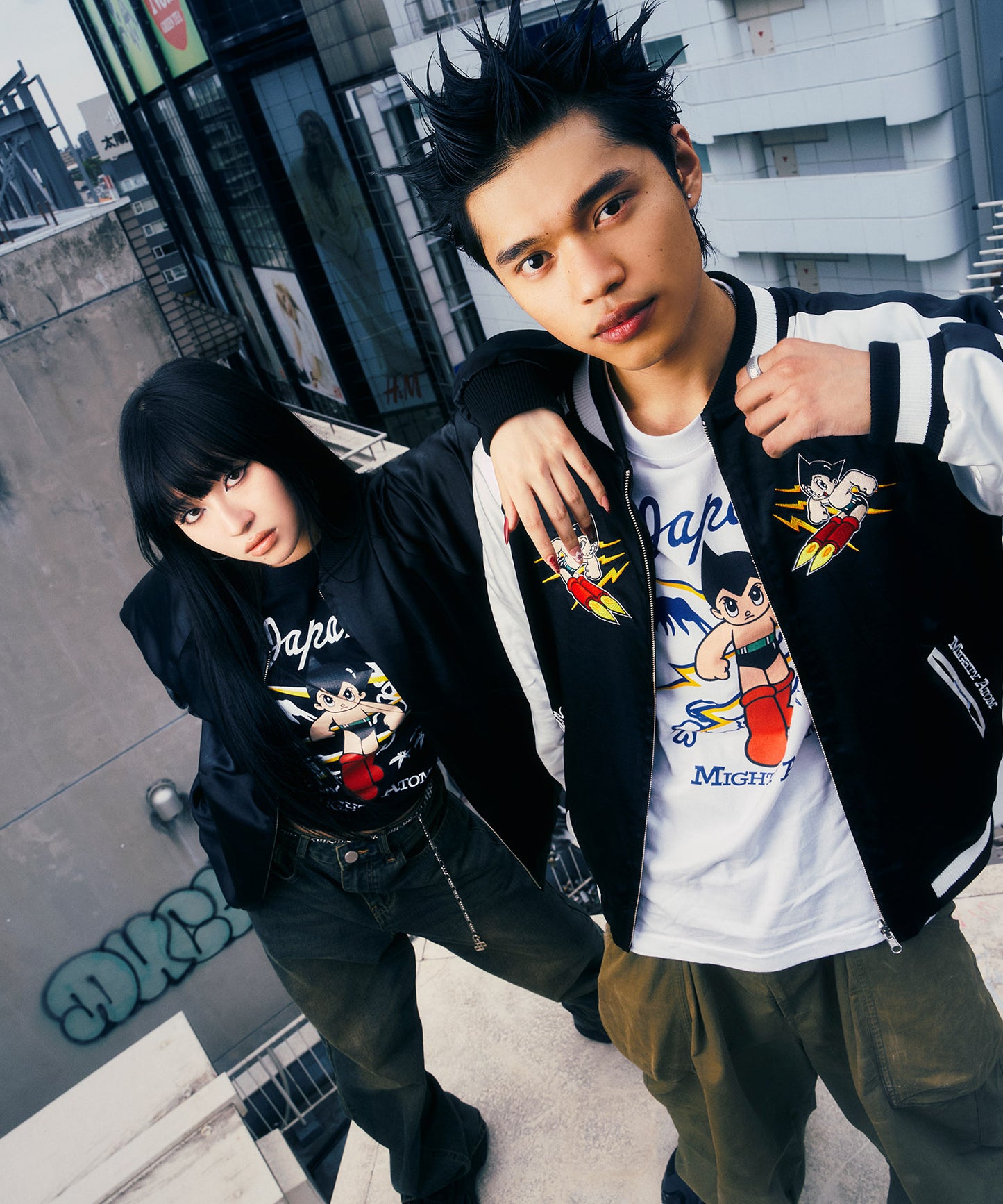 HOMEGAME x 鉄腕アトム ATOM SOUVENIR JACKET【HG251001】