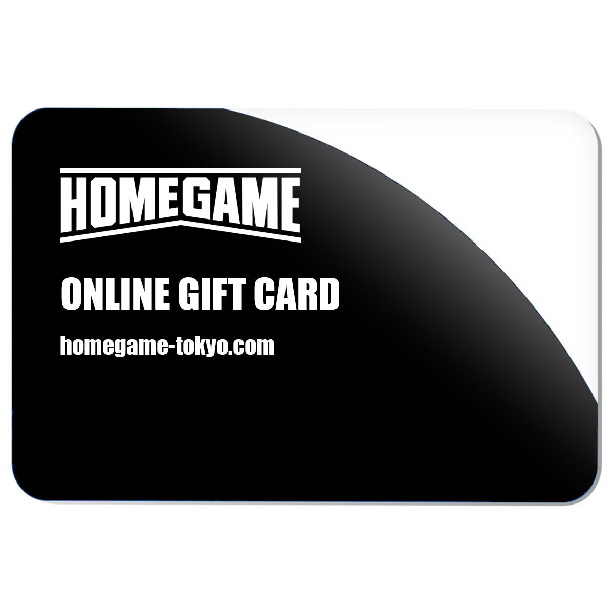 HOMEGAME TOKYO 線上禮品卡 線上禮品卡