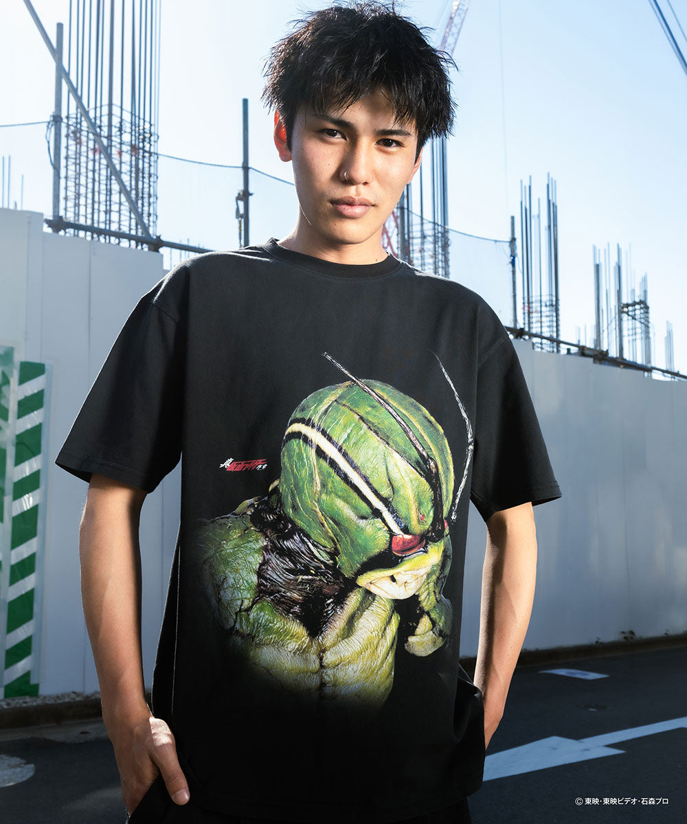 【受注販売：8月下旬頃より順次発送】仮面ライダー x HOMEGAME 仮面ライダーシン TEE【HG260117】