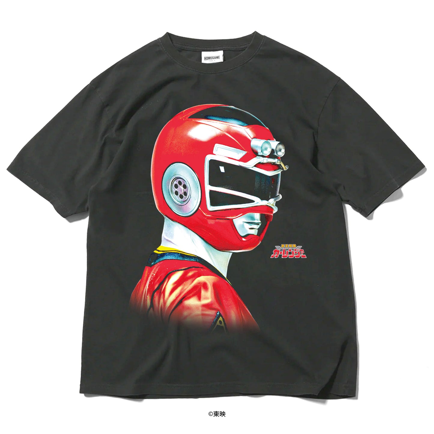 【受注予約：11月上旬頃に発送】スーパー戦隊 x HOMEGAME - 1996 レッドレーサー TEE 【HG250167】