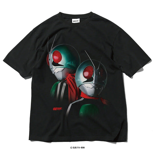 【受注販売：7月中旬頃より順次発送】仮面ライダー x HOMEGAME 仮面ライダー1号＆2号 TEE【HG260107】